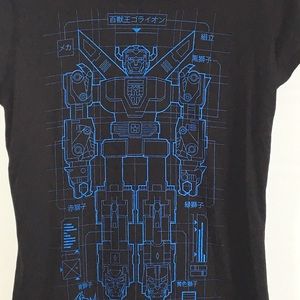 Voltron Lootcrate Flophouse XL T Shirt
